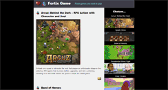 Desktop Screenshot of fortix-game.com